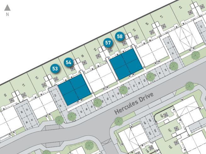 Site plan - artist's impression subject to change